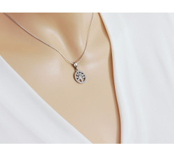 komplet stalowy ze srebrem