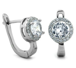 komplet stalowy ze srebrem