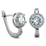 komplet stalowy ze srebrem