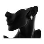 komplet stalowy ze srebrem