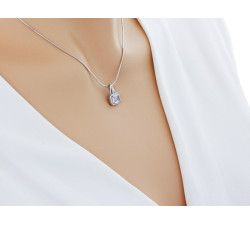 komplet stalowy ze srebrem