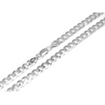 Łańcuszek ze srebra 925 o splocie pancerki na prezent