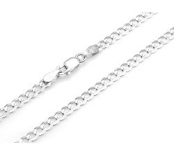 Łańcuszek ze srebra 925 o splocie pancerki unisex