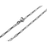 Srebrny łańcuszek 925 szeroki splot ankier na prezent