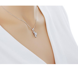 komplet stalowy ze srebrem