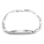 srebrna bransoletka bez kamieni