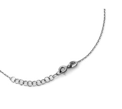 Naszyjnik srebrny 925 z wiszącym piórkiem jako elegancki prezent