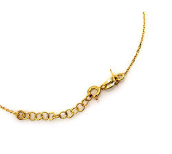 Stylowy naszyjnik srebrny 925 z podwójnymi zawieszkami w formie kółeczek