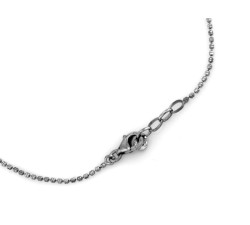 Naszyjnik srebrny 925 z wiszącymi elementami w formie kulek