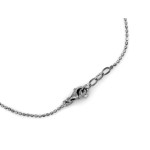 Naszyjnik srebrny 925 z wiszącymi elementami w formie kulek