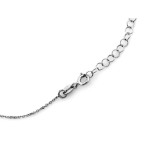 Naszyjnik srebrny 925 z ażurowym trójkątem