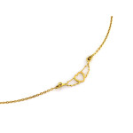 Srebrny naszyjnik pozłacany 925 z sercem ze skrzydłami