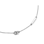 Srebrny naszyjnik 925 z gwiazdką oraz blaszka do personalizacji