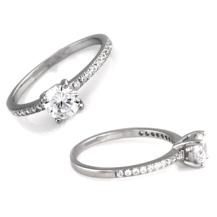 pierścionek srebro 925 bez kamieni