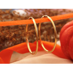 Srebrne kolczyki koła 925 klasyczne kółka koła na prezent