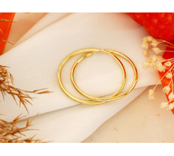 Srebrne kolczyki koła 925 klasyczne kółka koła na prezent