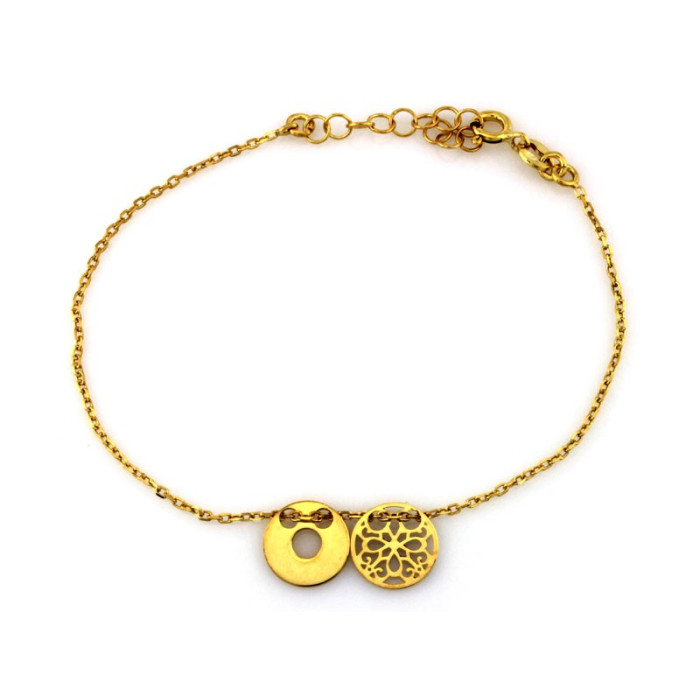 srebrna bransoletka bez kamieni 925