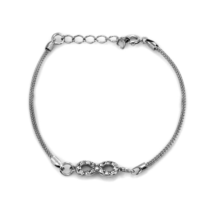 srebrna bransoletka srebro bez zdobienia