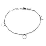 srebrna bransoletka srebro bez zdobienia