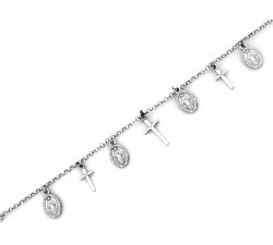 srebrna bransoletka srebro 925 bez kamieni