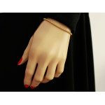 srebrna bransoletka bez kamieni 925