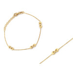 srebrna bransoletka bez kamienia