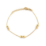 srebrna bransoletka ze srebra 925 gładka