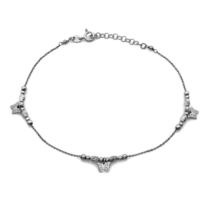 srebrna bransoletka srebro bez kamieni 925