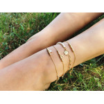 srebrna bransoletka ze srebra 925 bez kamieni