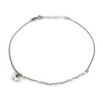 srebrna bransoletka ze srebra bez zdobienia