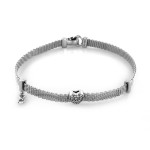 srebrna bransoletka bez kamieni 925