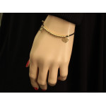 srebrna bransoletka bez kamieni