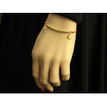 srebrna bransoletka ze srebra bez kamienia