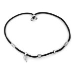 srebrna bransoletka bez zdobienia