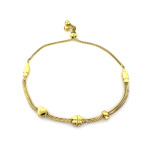 srebrna bransoletka bez zdobienia