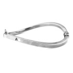 srebrna bransoletka bez kamienia