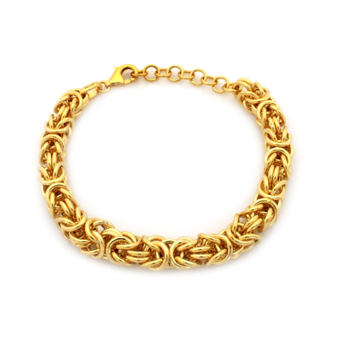 srebrna bransoletka ze srebra 925 bez zdobienia