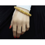 srebrna bransoletka gładka