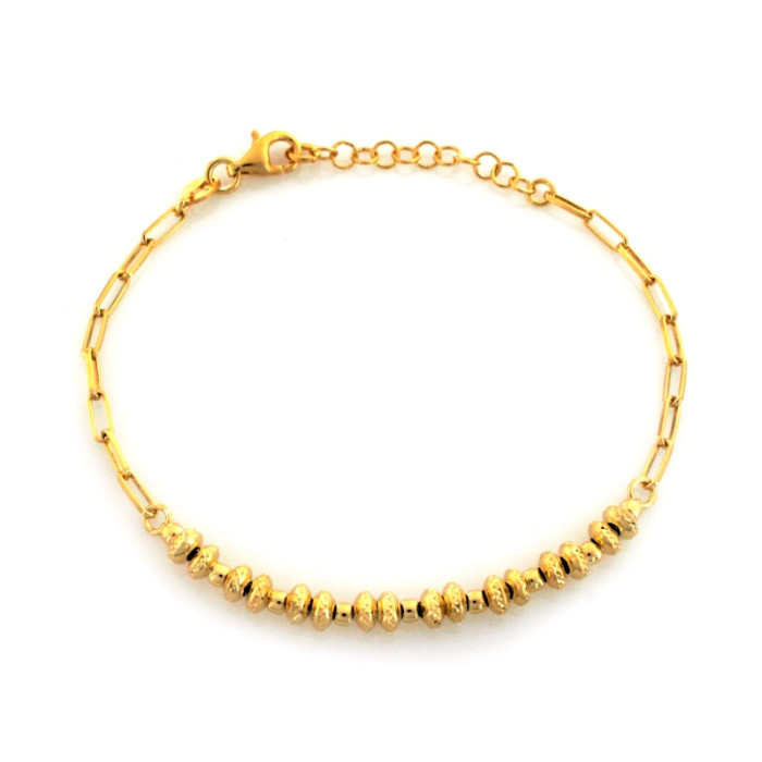 srebrna bransoletka bez kamieni