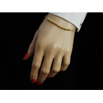 srebrna bransoletka bez kamienia