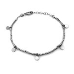 srebrna bransoletka bez kamieni