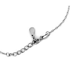 Srebrny naszyjnik 925 dla kobiety z zawieszką w kształcie gwiazdki z cyrkoniami