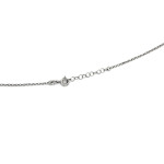 Srebrny naszyjnik 925 z zwisającą literą S skrzydłem oraz koniczynką