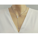 Naszyjnik ze srebra 925 różaniec na prezent