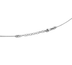 Srebrny naszyjnik 925 krawatka z wisiorkiem