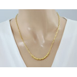 Naszyjnik pozłacany srebrny 925 z kulkami na prezent dla niej