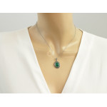 komplet stalowy ze srebrem