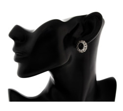 komplet stalowy ze srebrem