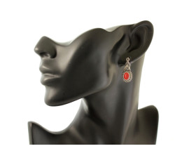 komplet stalowy ze srebrem