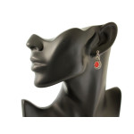 komplet stalowy ze srebrem